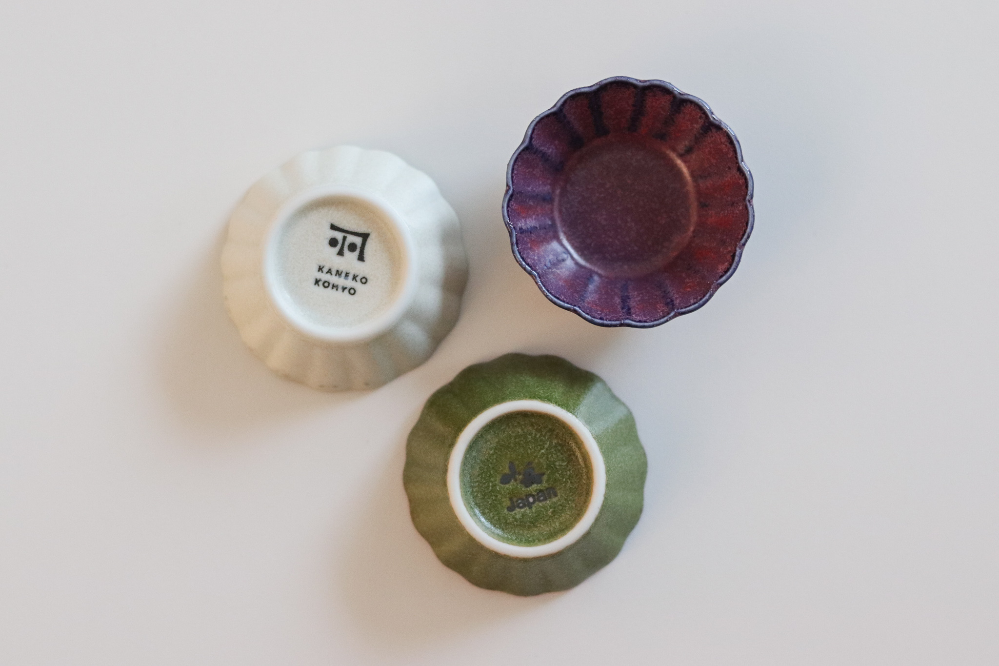 小兵製陶所 花型 迷你醬料缽 豆皿