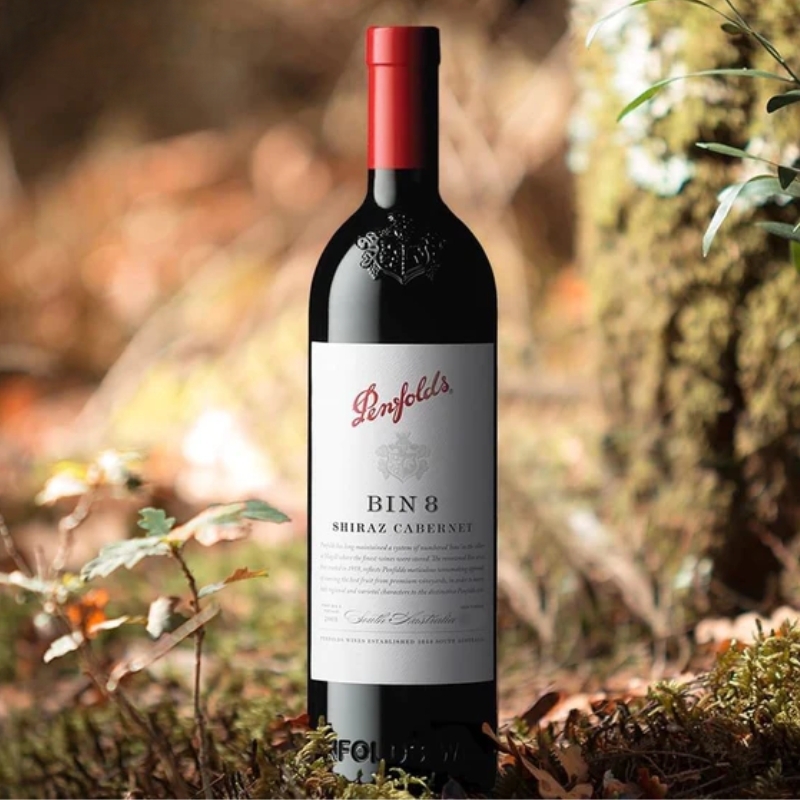 澳洲奔富 Bin 8 設拉子赤霞珠紅酒 2023 750ml 木塞 [9310297651481_2023]