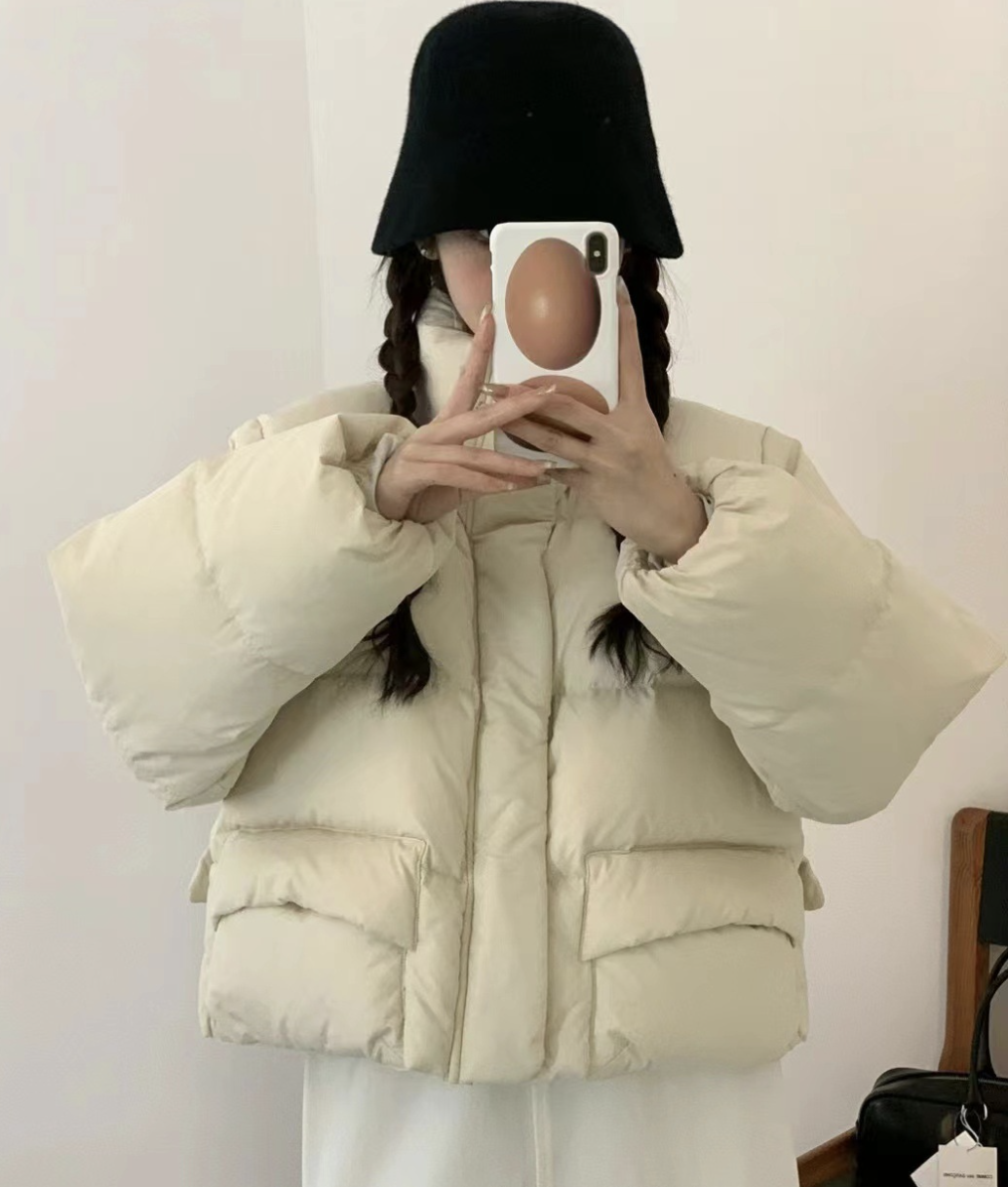 ᴷᴼᴿᴱᴬ 🇰🇷egg 溫暖整個冬天 90%羽絨立領外套（四色）