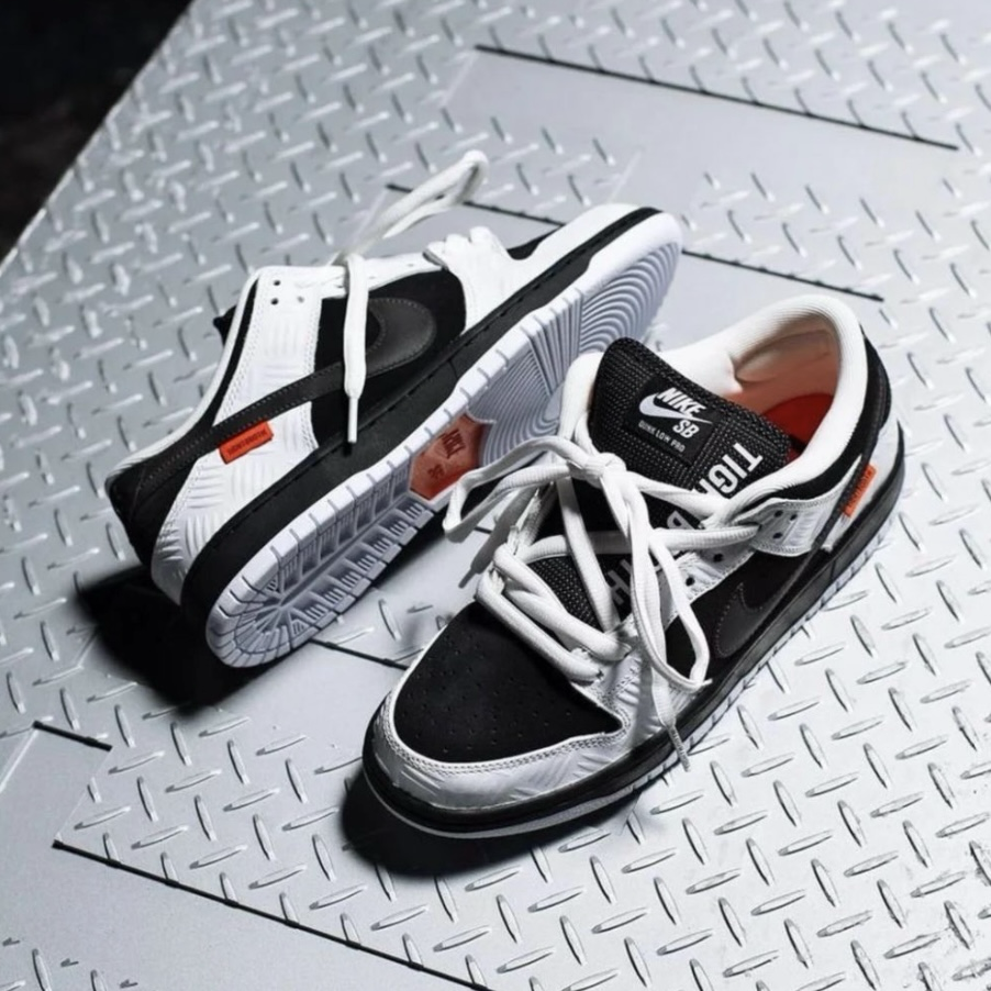 Nike SB Dunk Low x TIGHTBOOTH 黑白 滑板鞋 聯名款