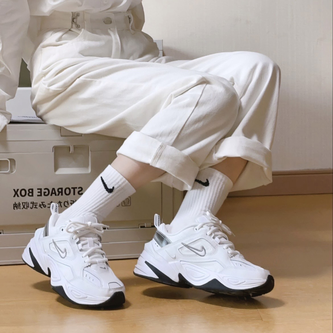 Nike M2K Tekno 黑白老爹鞋 BQ3378-100