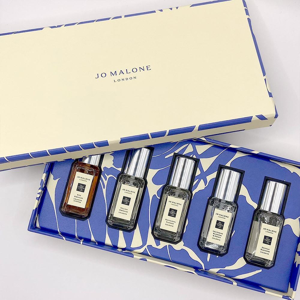 JO MALONE 熱帶島嶼花園 限量五入小香組合 9ml*5  (朱槿/黃槿/雞蛋花/橙花/杏桃花)