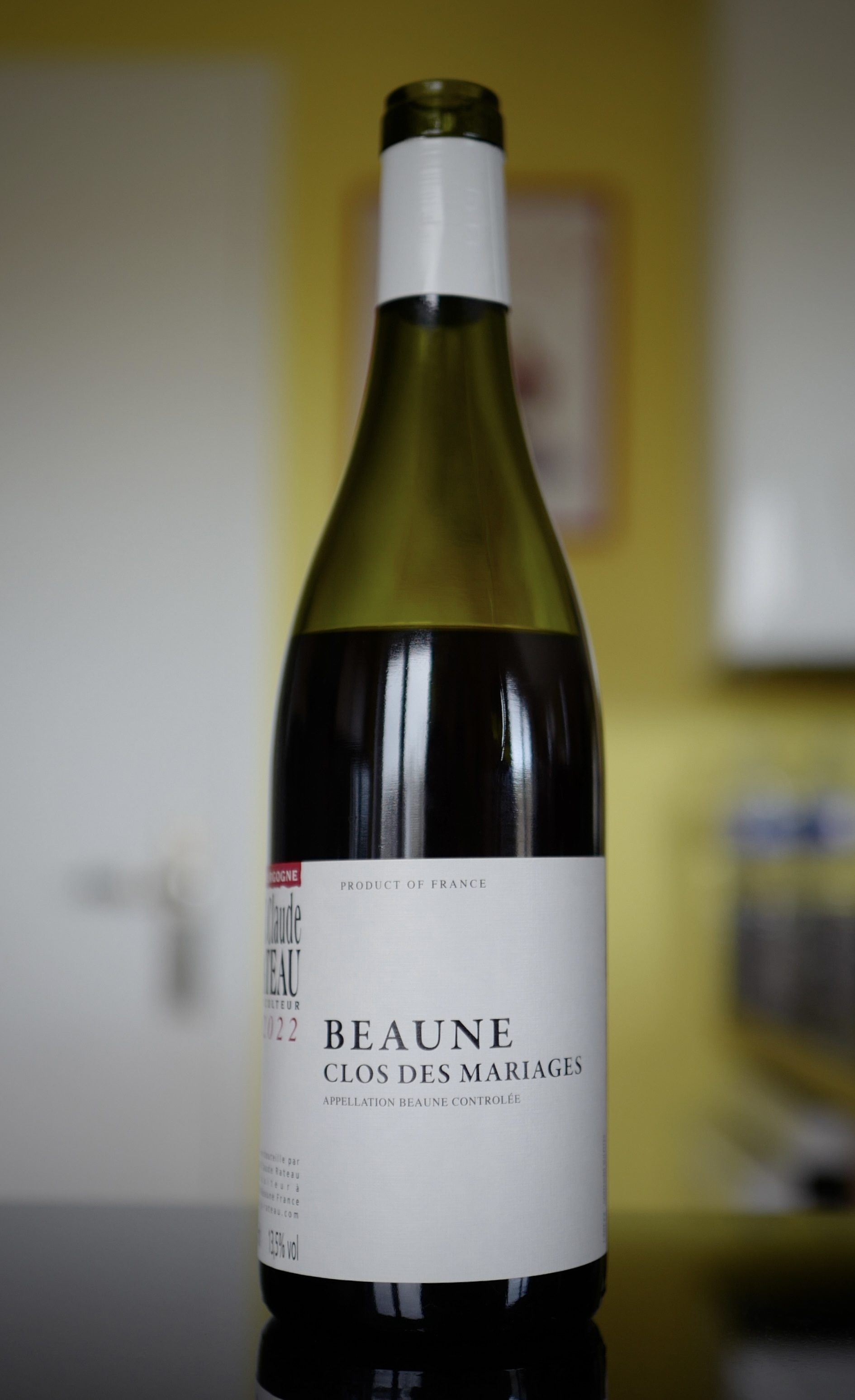 2022 Jean-Claude Rateau Beaune Clos des Mariages Rouge / 2022 哈托酒莊「婚約克羅園」伯恩村莊級紅酒