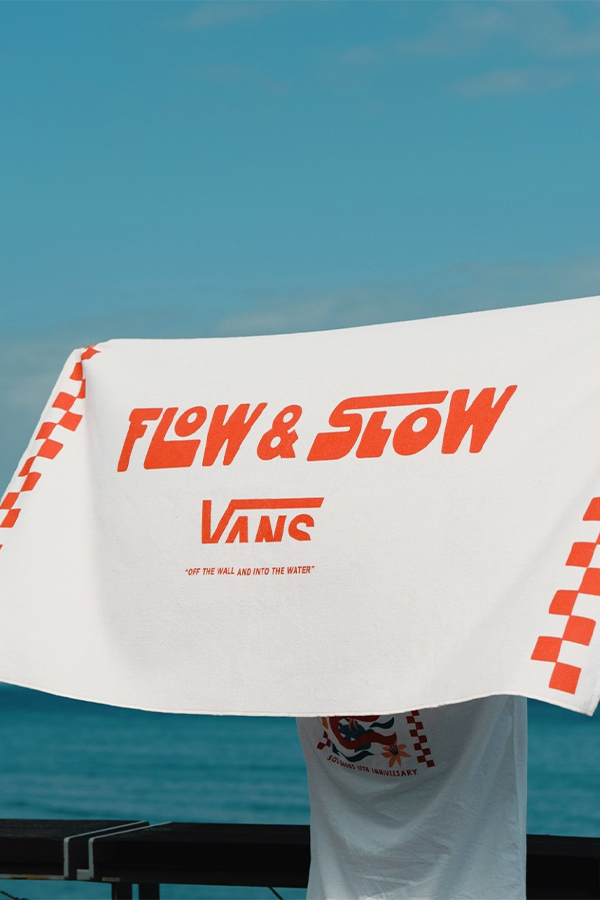 FLOW&SLOW - 限量聯名毛巾 (白)