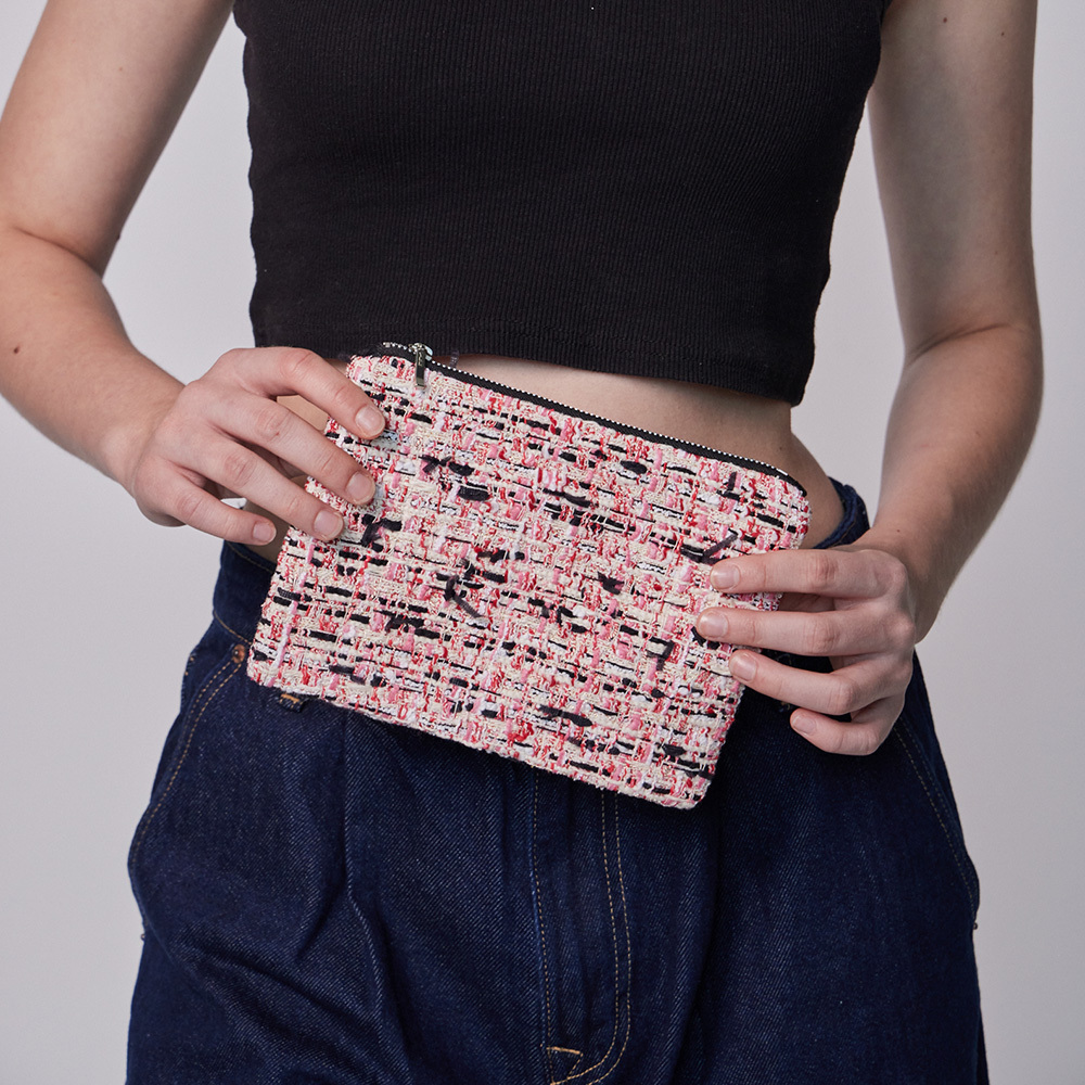 Makeup Tote - Red Multi