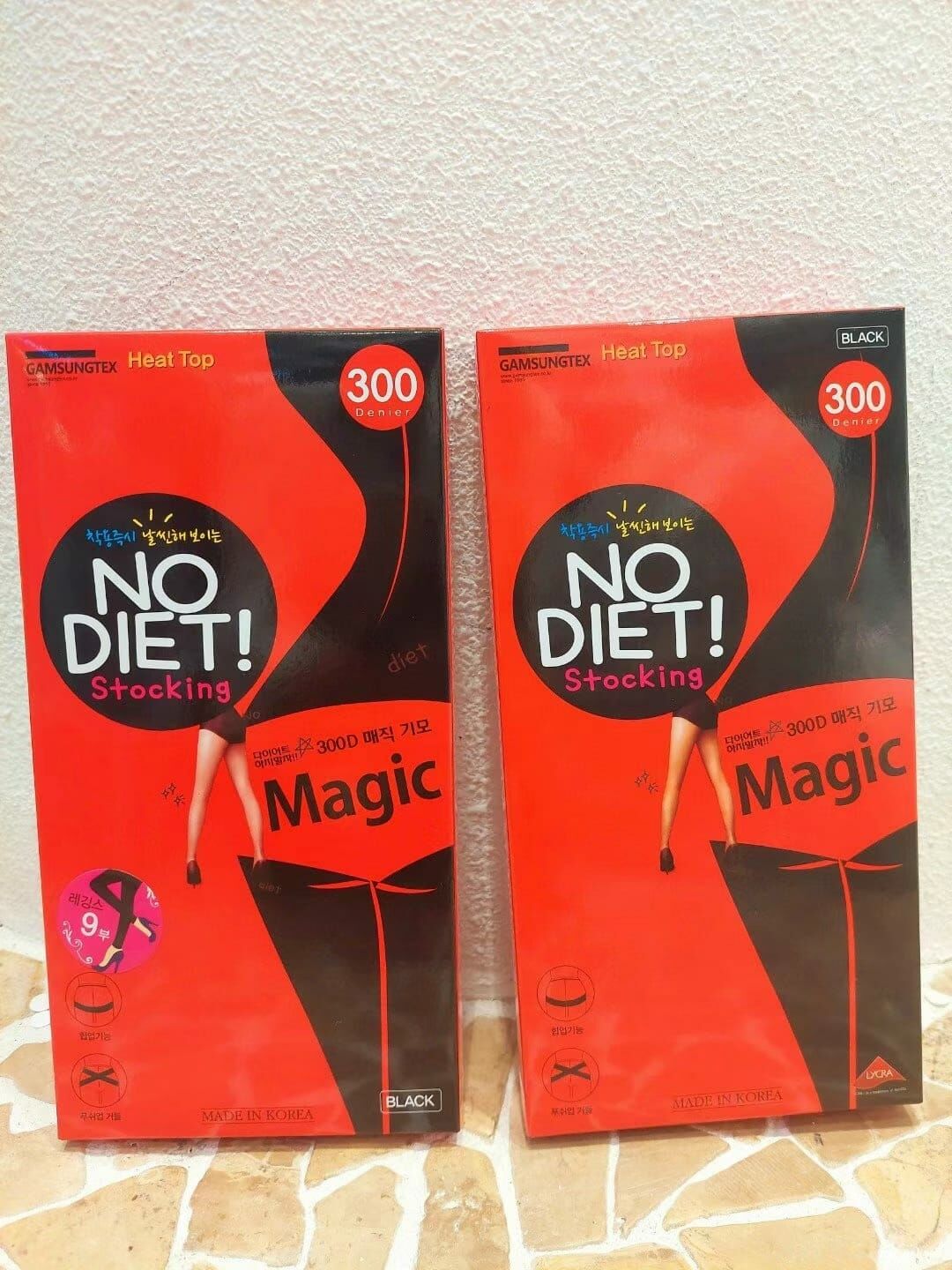 Gamsungtex 200D/300D/500D 加薄絨 NO DIET 魔術瘦腿襪