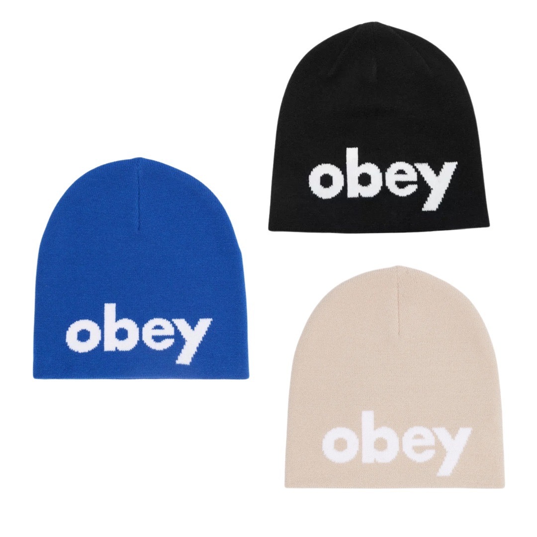 OBEY LOWERCASE BEANIE