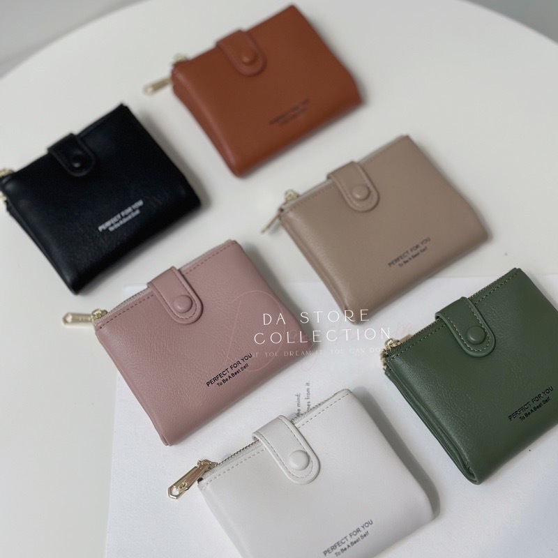 軟皮多卡層零錢短夾/六色