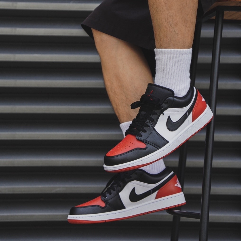Nike Air Jordan 1 Low "Bred Toe" 黑紅腳趾 553558-161