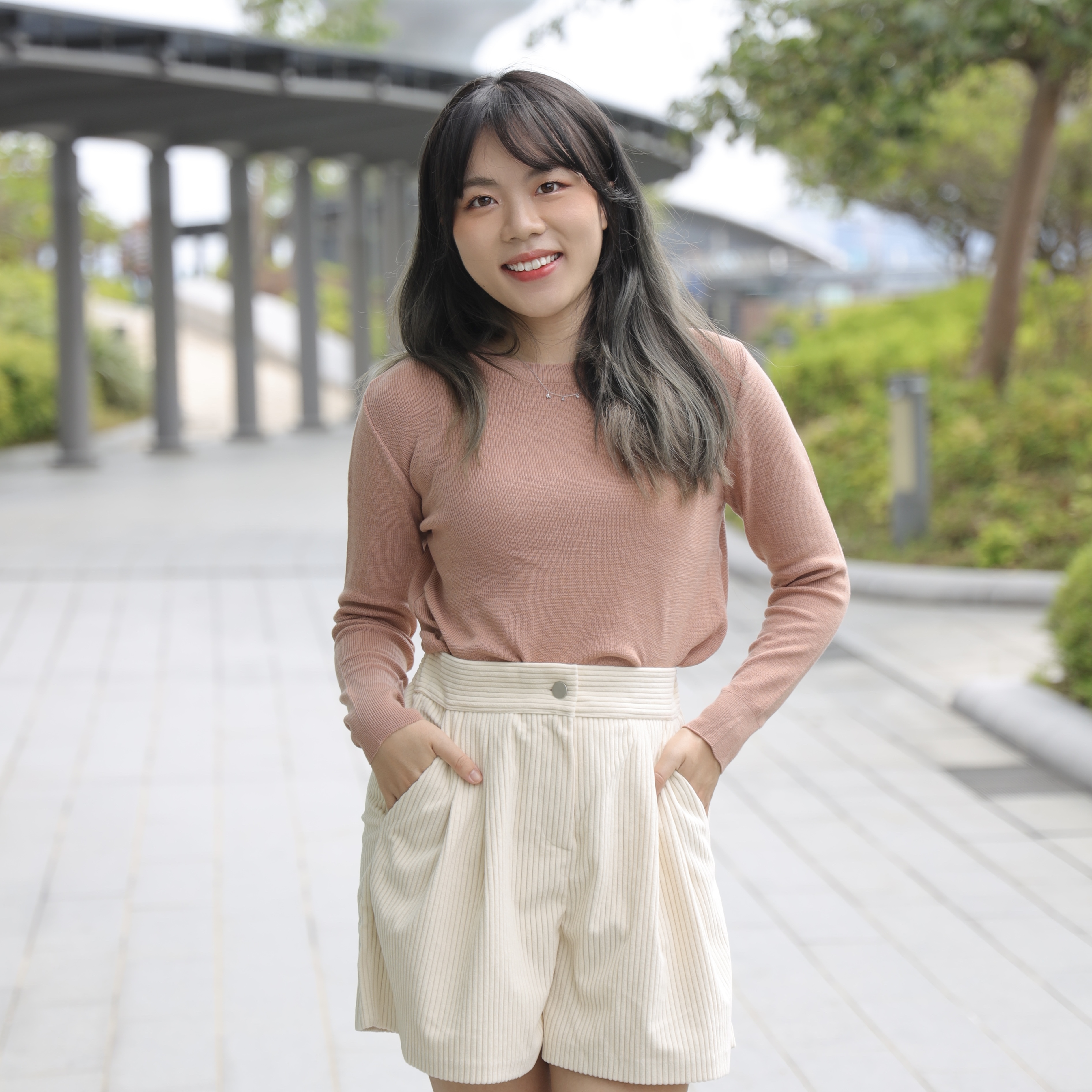 ||SR48||秋冬燈心絨口袋短褲