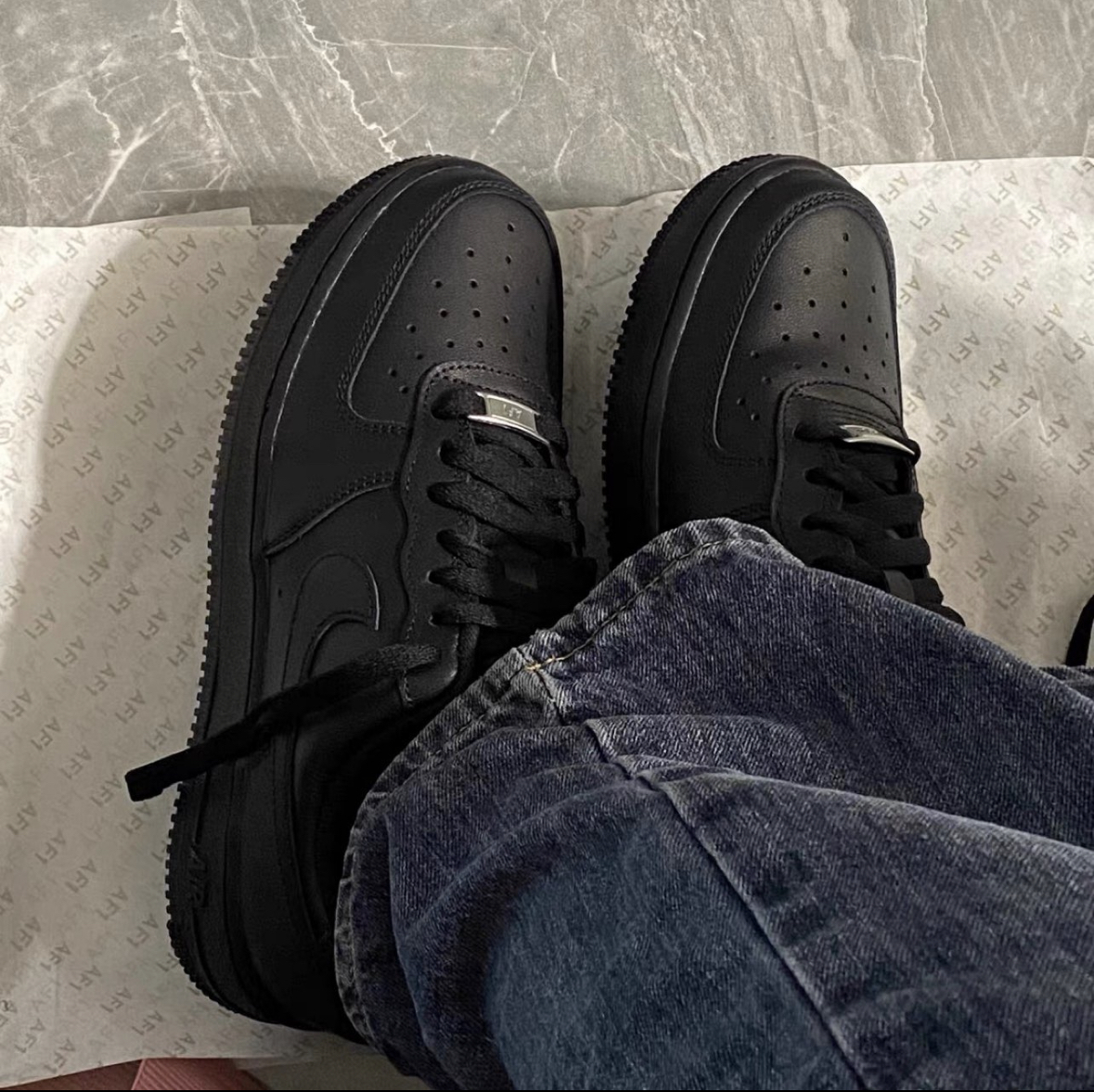 Nike Air Force 1 AF1 全黑 黑武士 鐵牌 成人款 男鞋 女鞋 CW2288-001 DD8959-001/預購