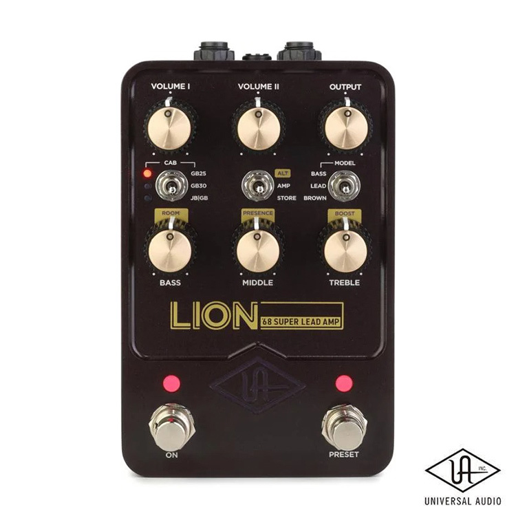 Universal Audio UAFX Lion '68 Super Lead Amp 單顆效果器