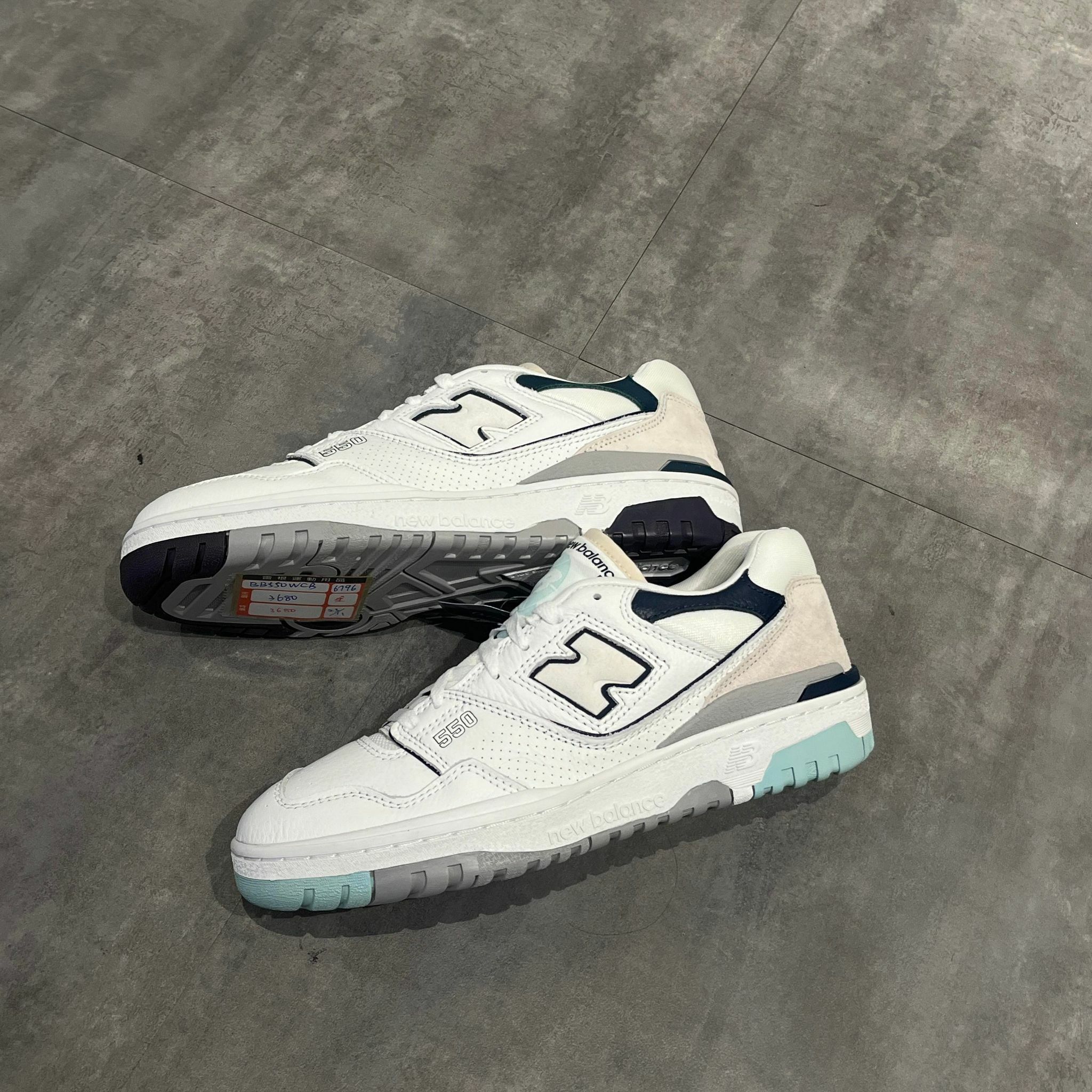 New balance 550白藍 白紫  (bb550wca) (bb550wcb)