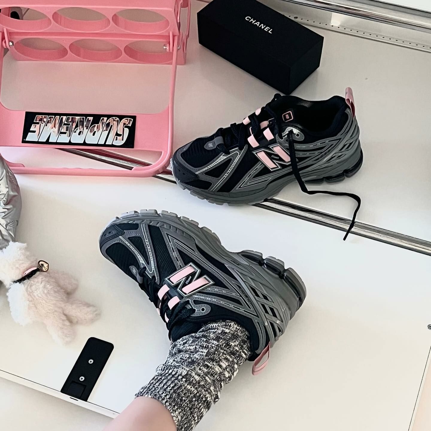 New Balance 1906R 黑粉 BlackPink 反光 Y2K 復古 1906 運動鞋 M1906RHC