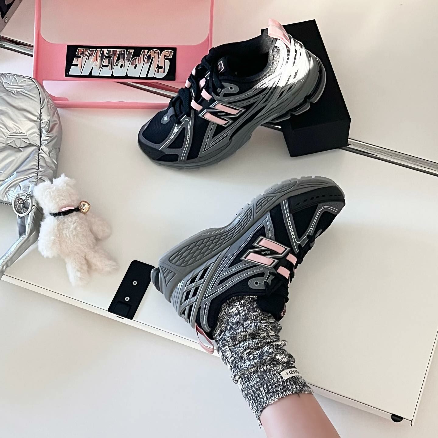 New Balance 1906R 黑粉 BlackPink 反光 Y2K 復古 1906 運動鞋 M1906RHC