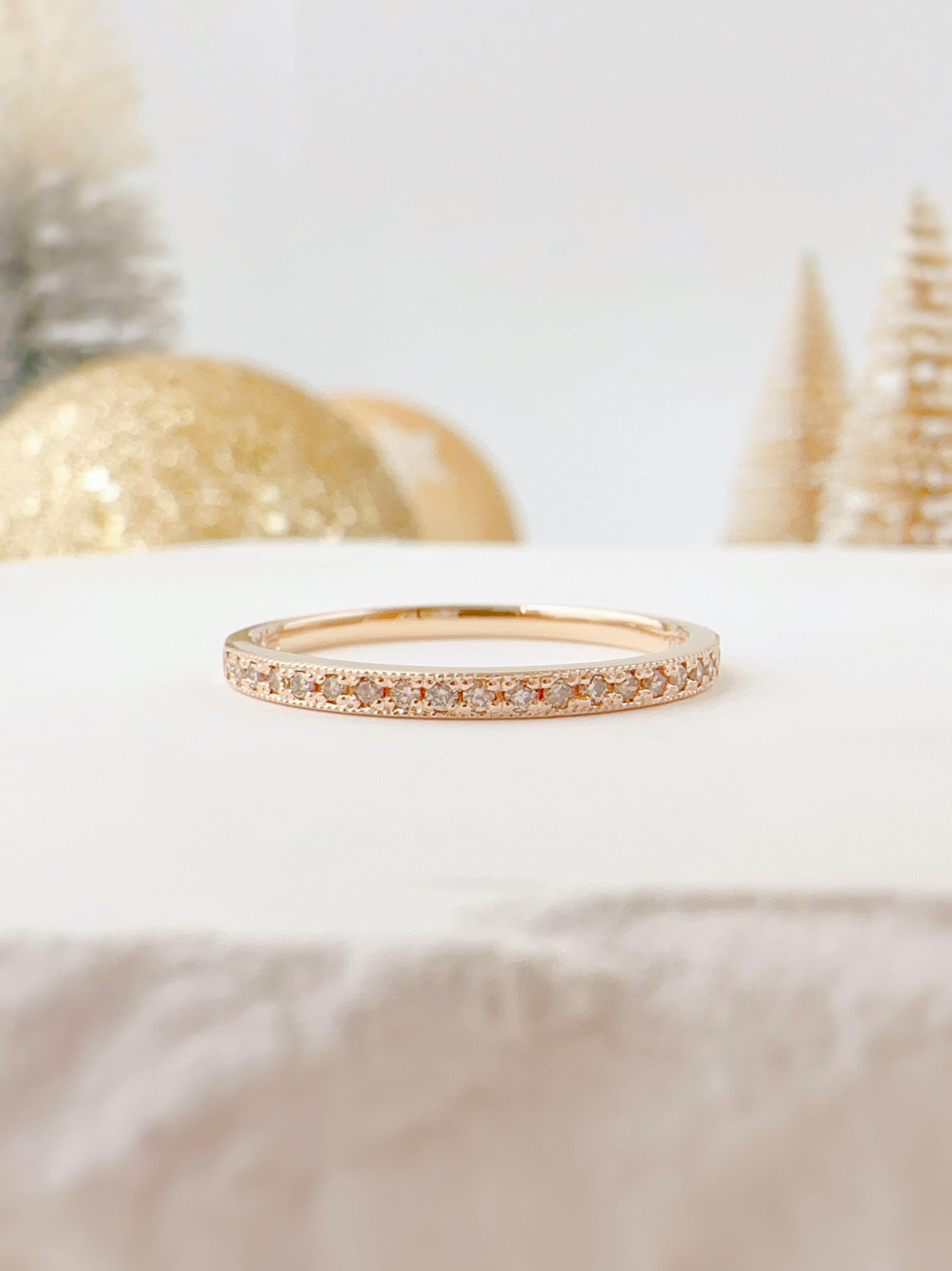 星塵排鑽戒（S）