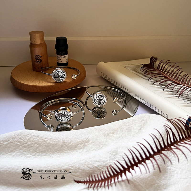 生命之樹精油手環（送補充棉）生命之花 生命之翼-光之薩滿