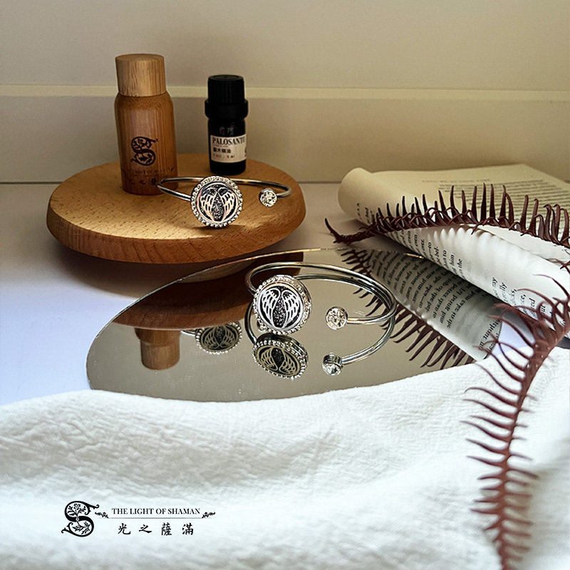 生命之樹精油手環（送補充棉）生命之花 生命之翼-光之薩滿