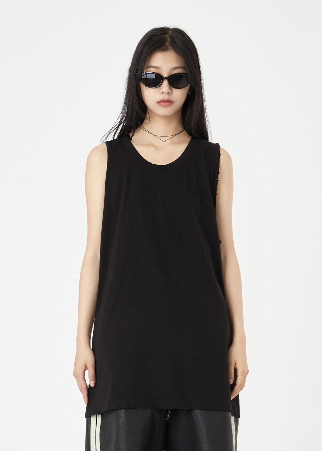 RAUCOHOUSE V15 磨邊小破壞背心 內搭（3 COLOR）