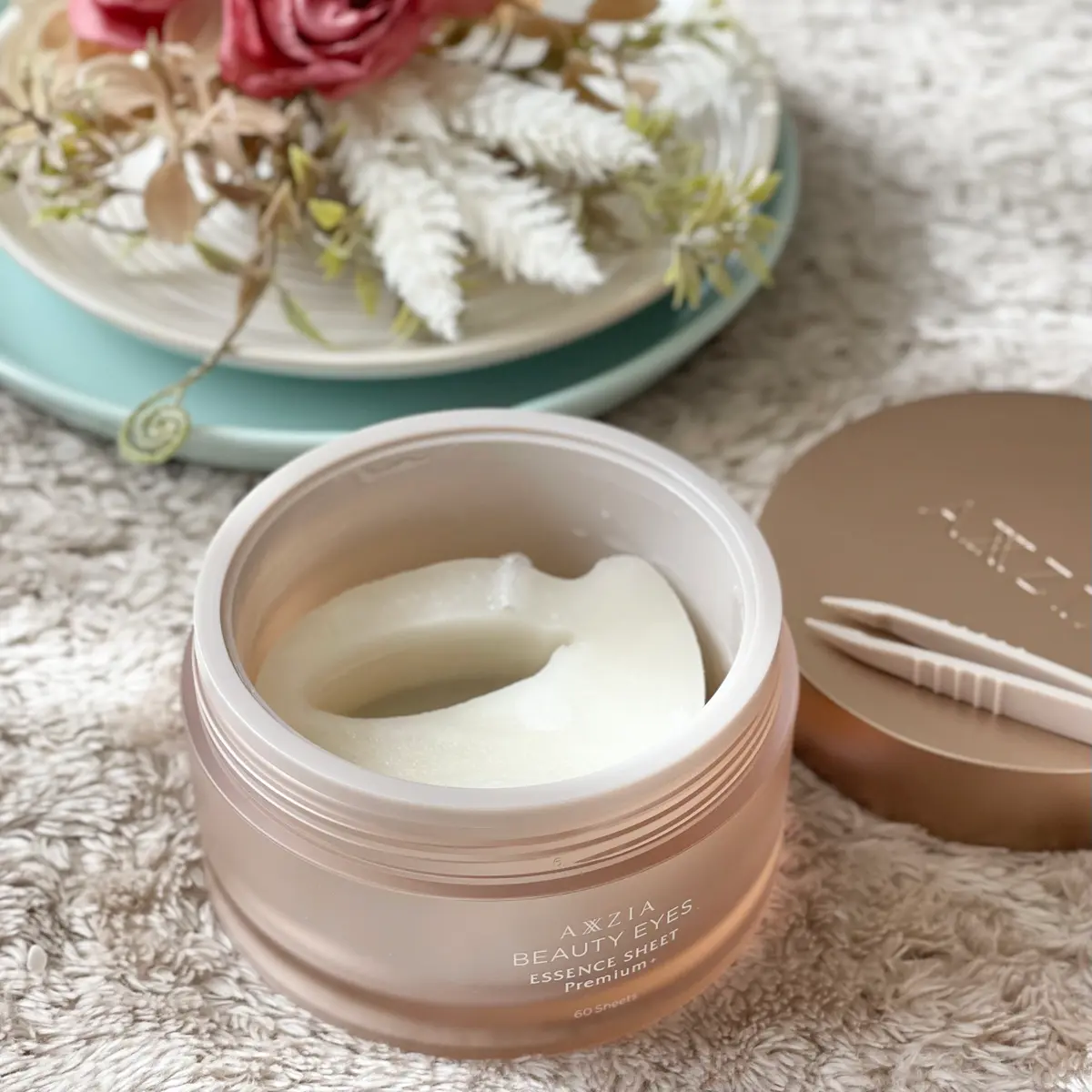 AXXZIA Beauty Eyes Essence Sheet Premium Plus 60pcs 4D抗糖凍齡眼膜 60枚入