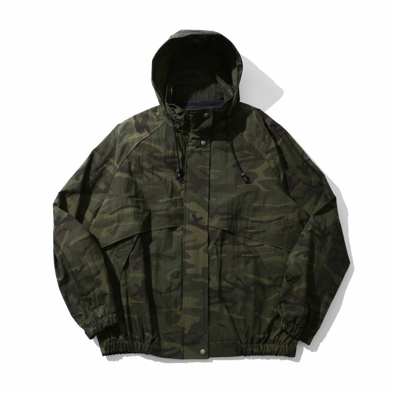 迷彩連帽拉鍊外套 DOT-0026JK