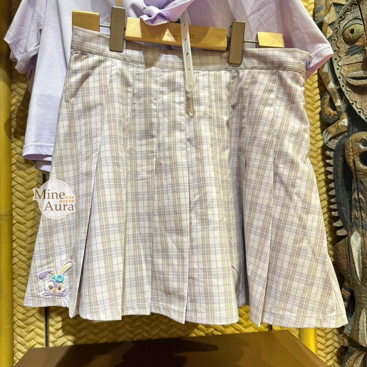 史黛拉露 星黛露 StellaLou 格紋 百褶裙 裙子 -香港迪士尼樂園