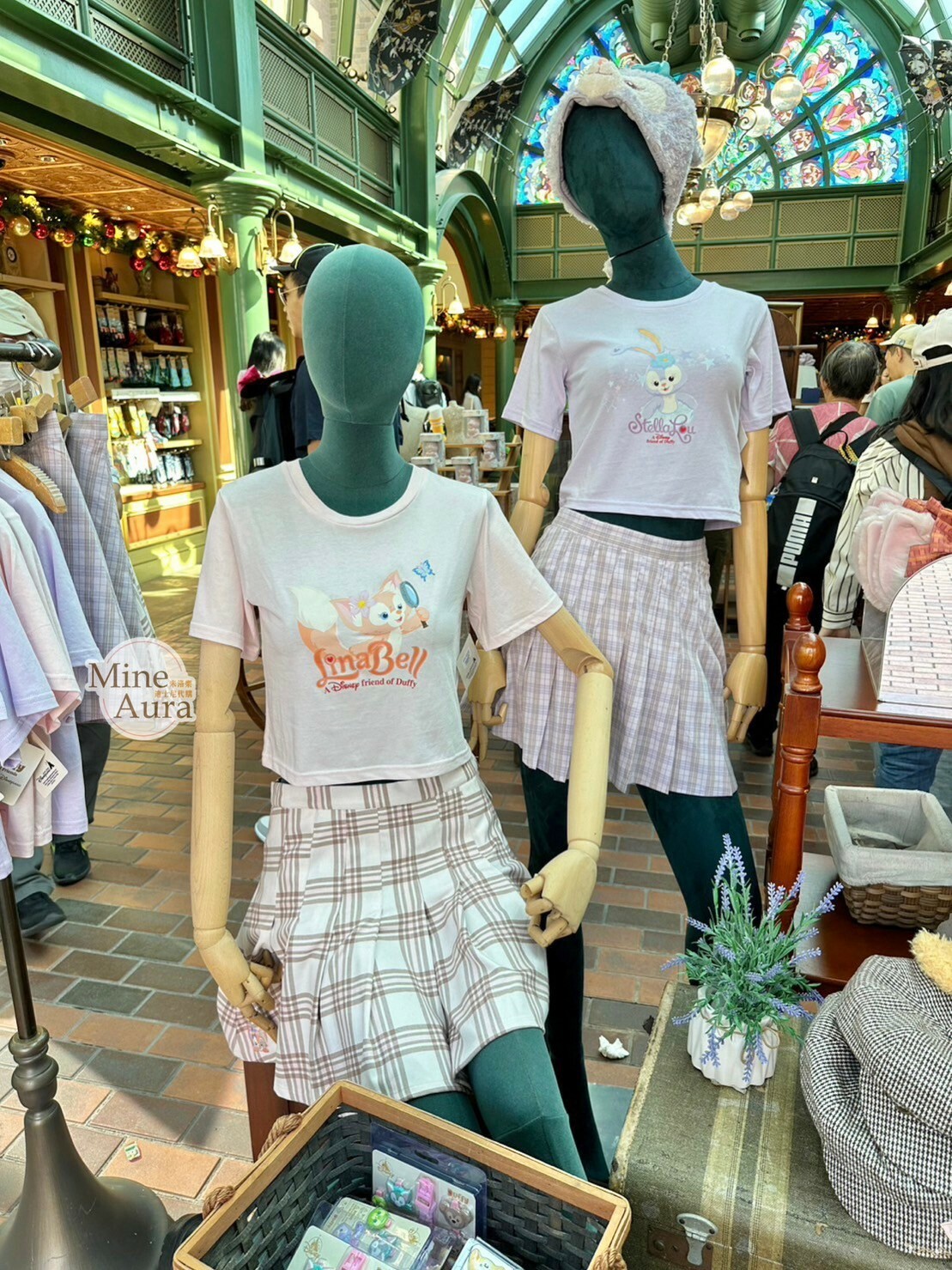 史黛拉露 星黛露 StellaLou 跳芭蕾舞 圖案 短版 上衣 短T -香港迪士尼樂園