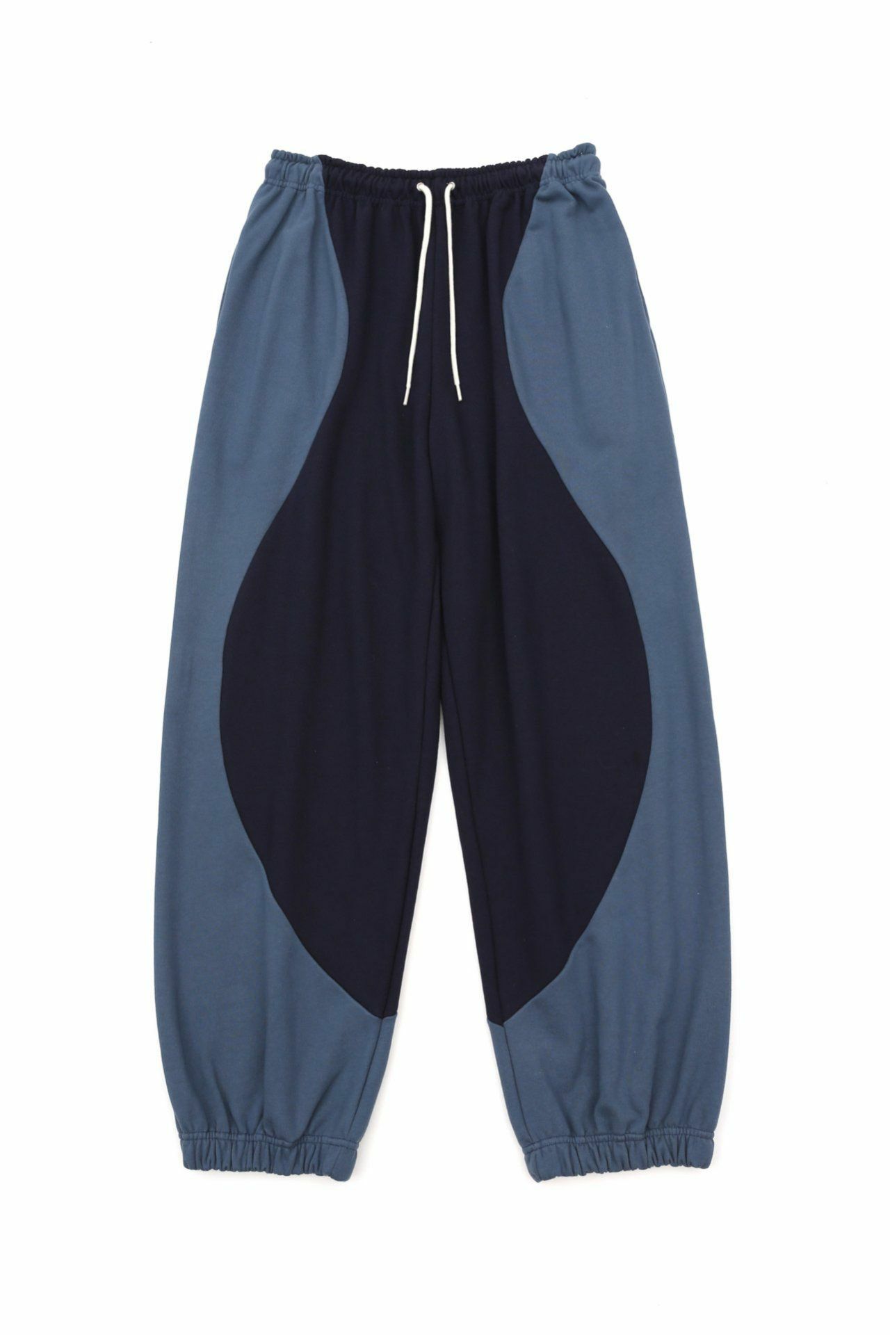 拼色棉質束腳運動褲 DOT-0027P