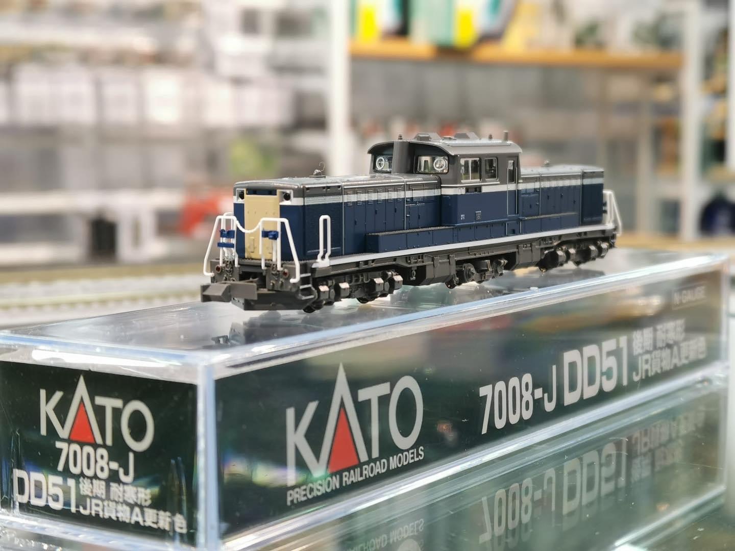KATO 7008-J DD51 後期耐寒形JR貨物A更新色