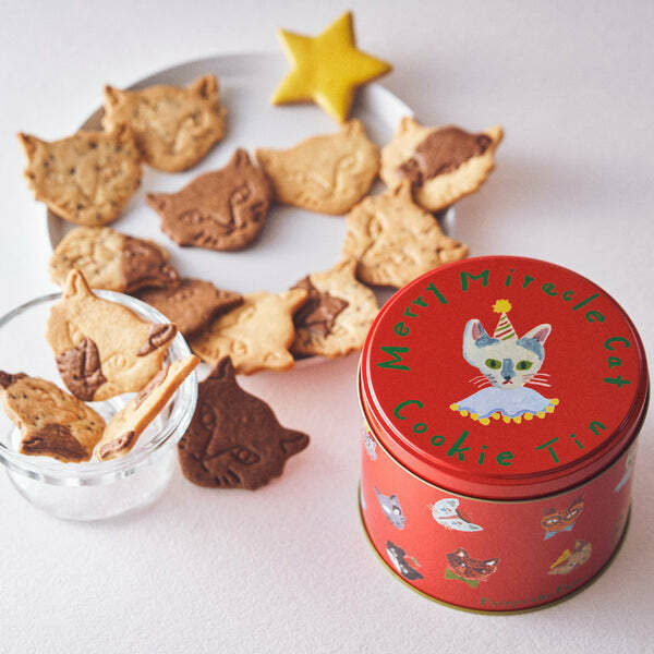 【聖誕限定】Fairycake Fair Merry Miracle Cat Cookie Tin