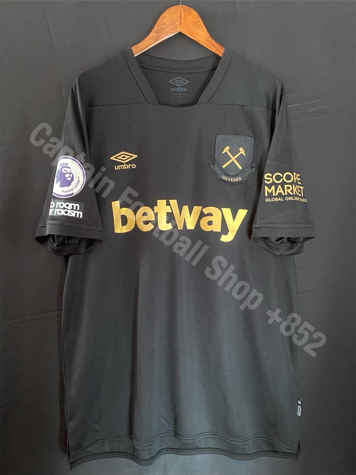 West Ham United 2020-2021 125th Anniversary Umbro Third Shirt #41 RICE