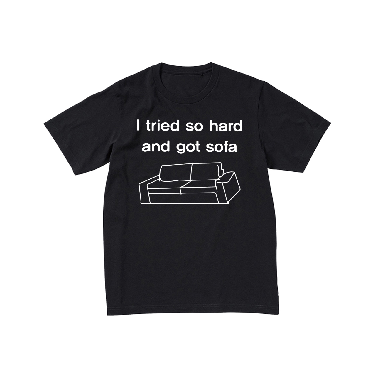 I TRIED SO HARD AND GOT SOFA - 致敬聯合公園迷因短T / 馬克杯