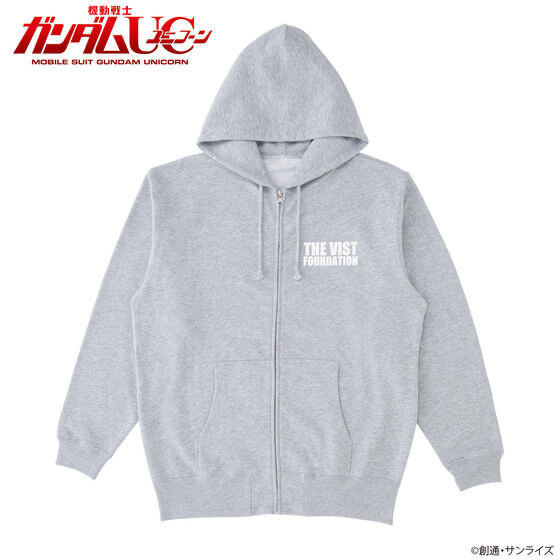 Pbandai 預訂2024/2月 機動戦士ガンダムUC マーク ベーシックライン ジップパーカー ビスト財団モデル