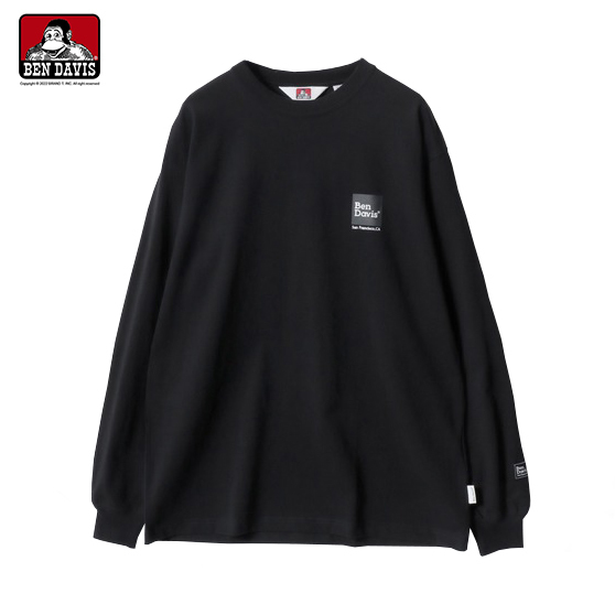 【 BEN DAVIS | 方塊LOGO薄長TEE - 2色 】