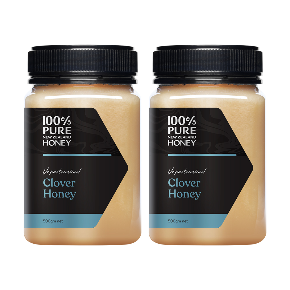 買一送一!【紐西蘭恩賜】三葉草蜂蜜(500公克*共2瓶)/柑橘水果香/限量30組