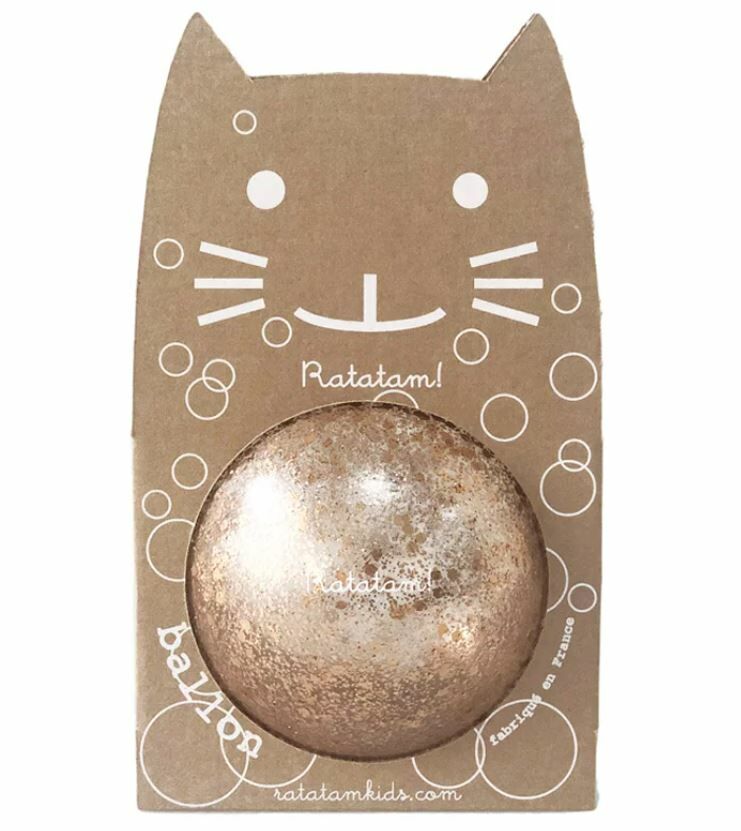 RATATAMKIDS 泡泡閃亮氣球 The Cat Bubble Ball 15 cm – Copper