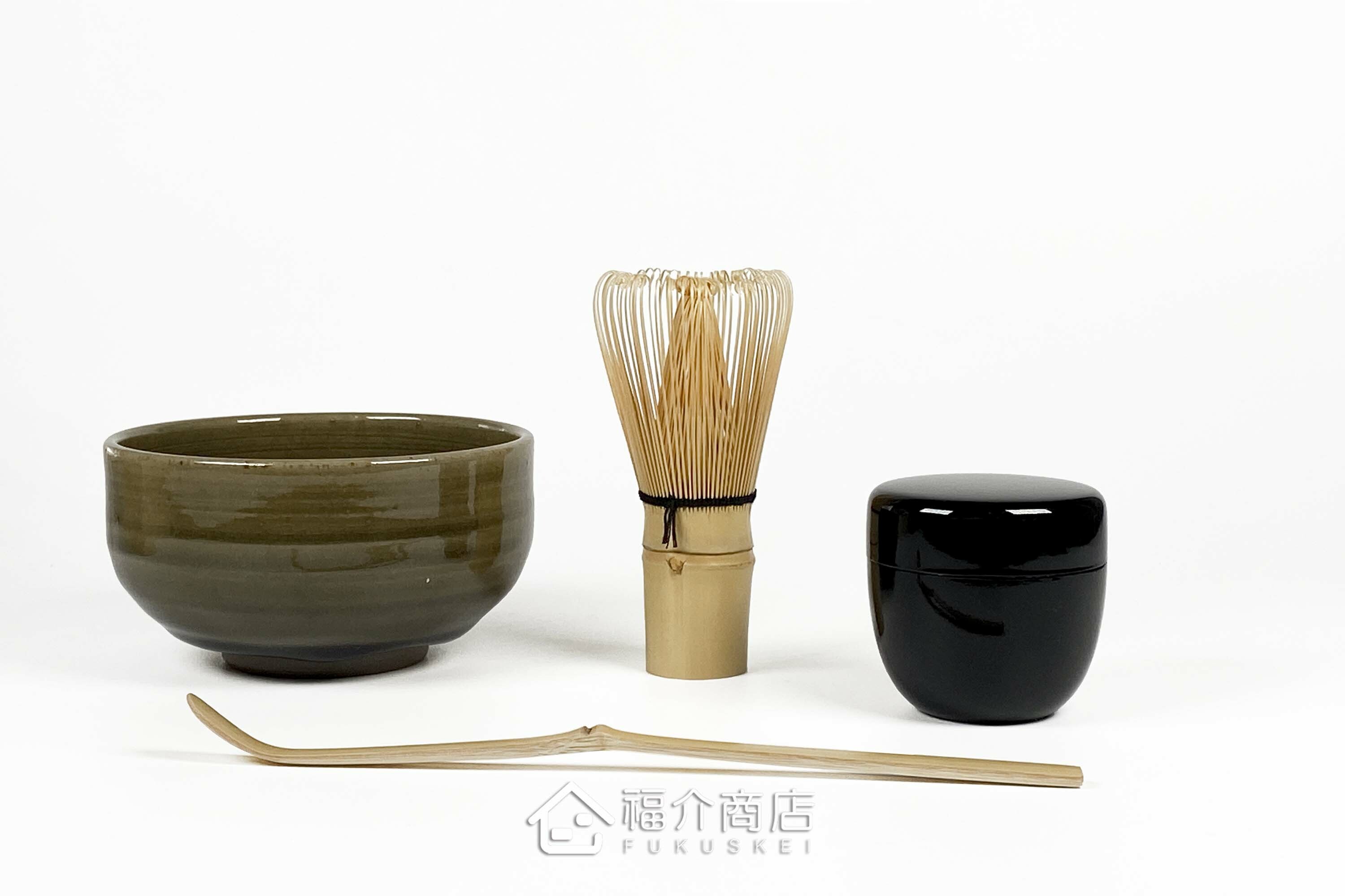 日本抹茶茶具組包含抹茶刷茶筅