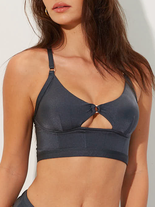 Saprano Top - ASH BLUE