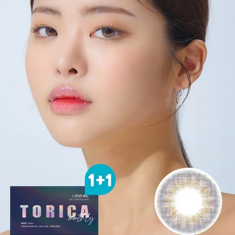 [月拋][散光]  Lensme Torica 1 Month EuropeTint Violet  隱形眼鏡｜2片