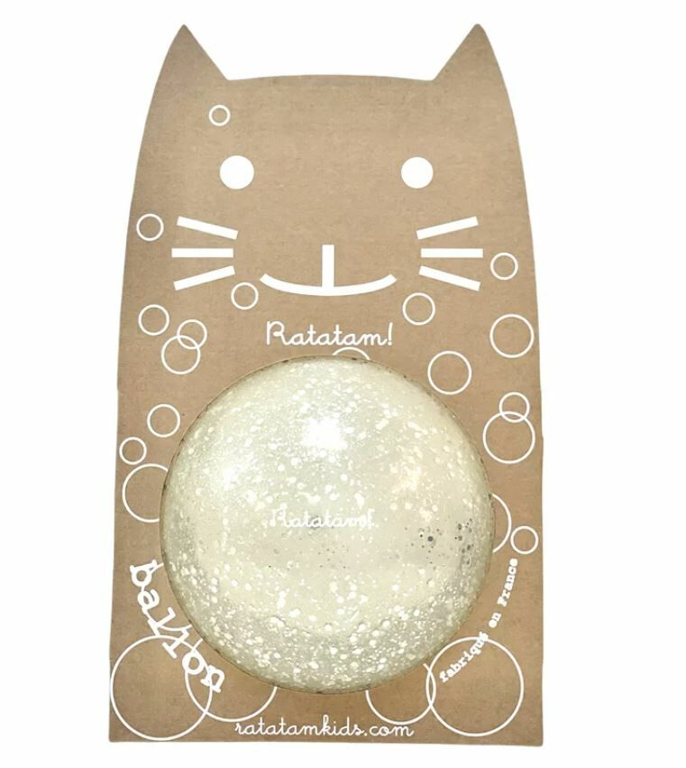 RATATAMKIDS 泡泡閃亮氣球 The Cat Bubble Ball 15 cm – Silver