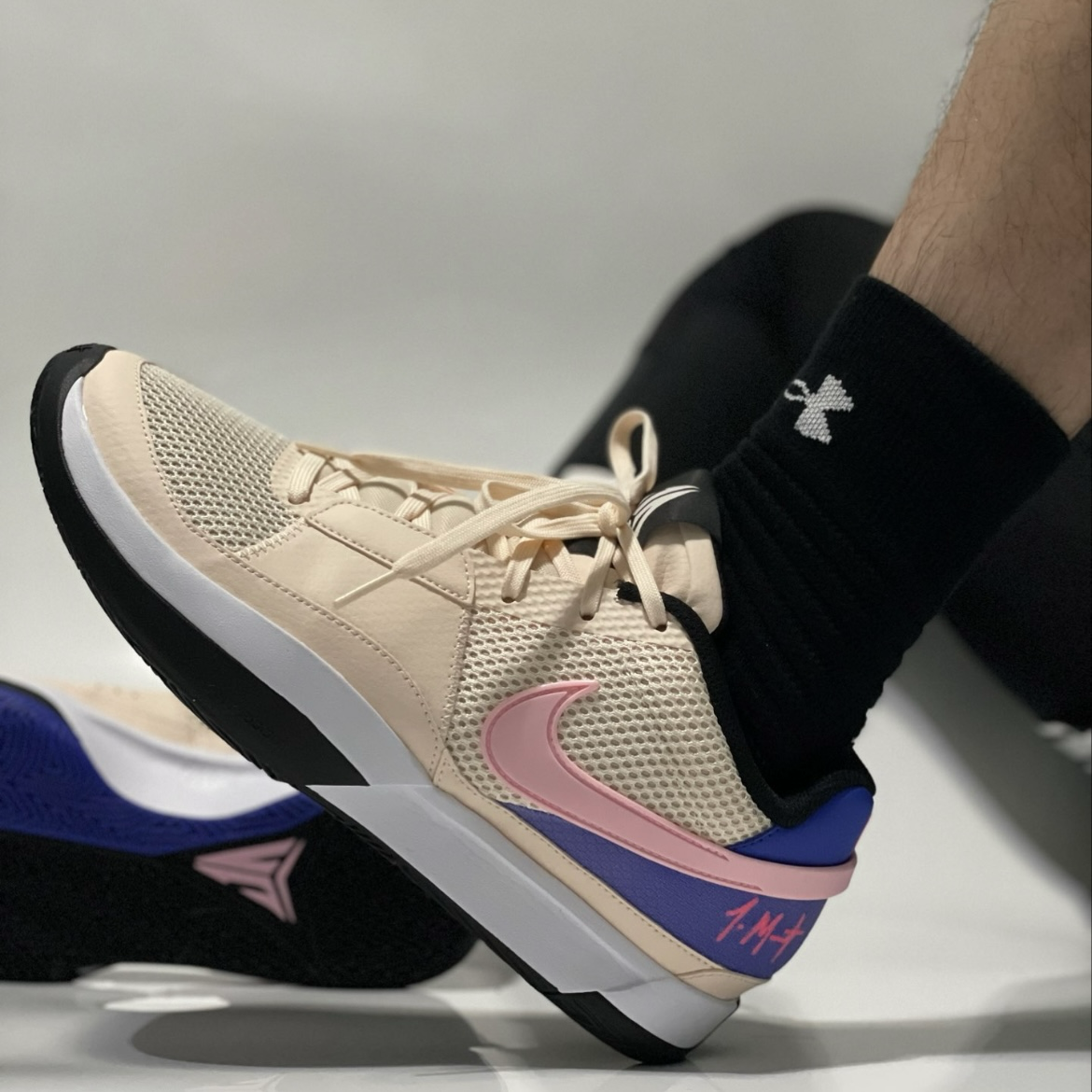 Nike Ja 1 EP "Guava Ice" 粉紫藍 莫蘭特 灰熊 實戰籃球鞋