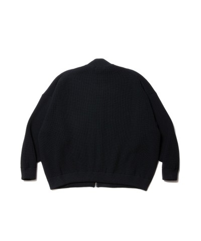 COOTIE PRODUCTIONS - RIB STITCH DRIVERS SWEATER / BLACK