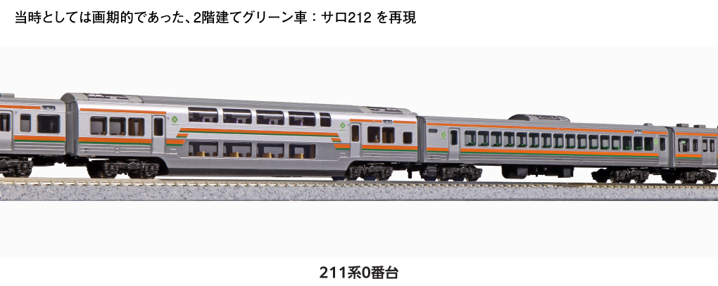 KATO　10-1848 211系10両セットA＆B 加工品　室内灯付 211系 0番台 10両 | 鉄道模型店 Models IMON