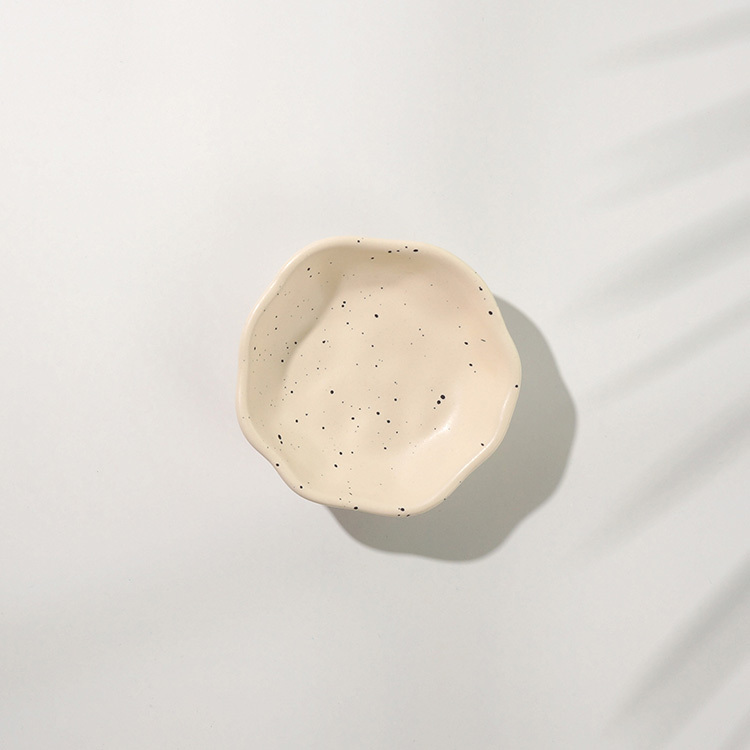 小碟∣潑墨嫩彩系列 奶茶白∣FOHO