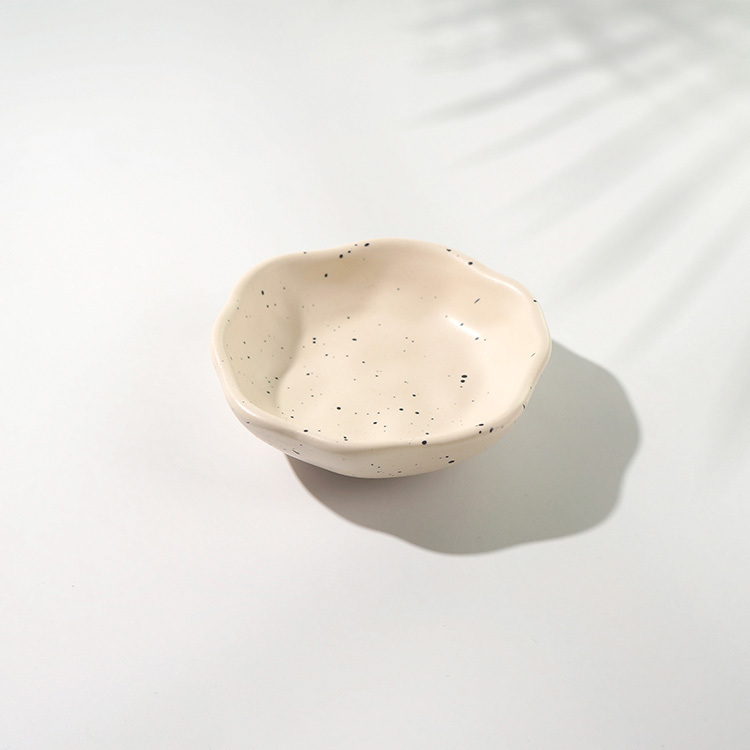 小碟∣潑墨嫩彩系列 奶茶白∣FOHO