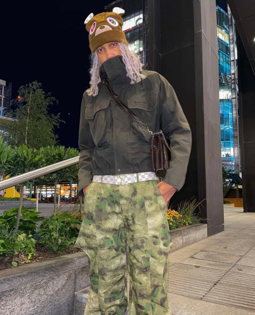Aone4sure Popular Bear Beanie Yeezy Dropout Bear Beanie