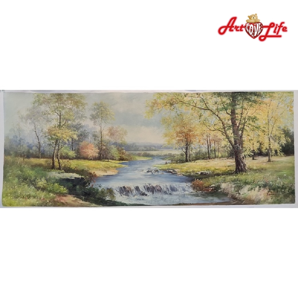 B011_70180高級手繪油畫_柯羅風景