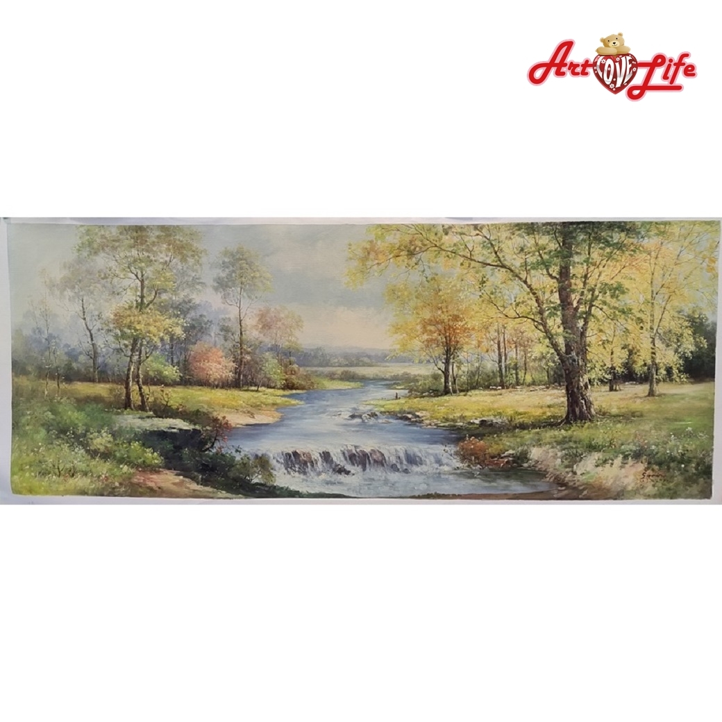 B011_70180高級手繪油畫_柯羅風景