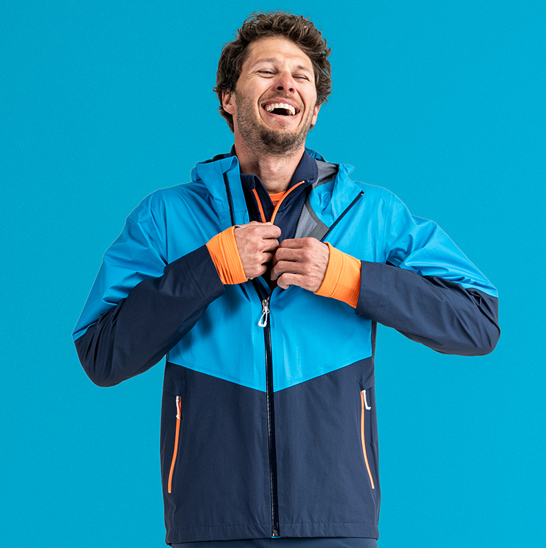 【Schoffel】男3L防水防風輕量外套 / 23SL20-23667-[藍]