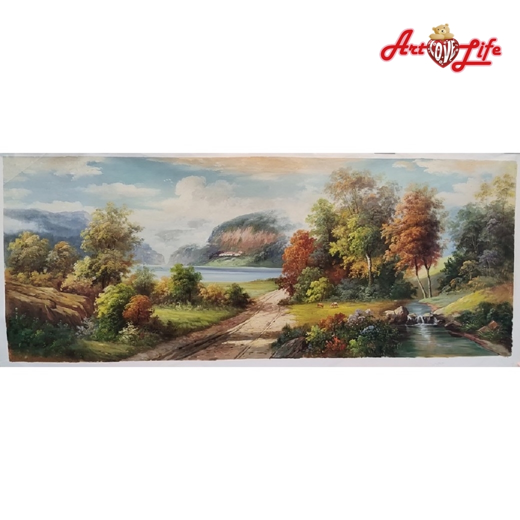 B014_70180高級手繪油畫_風景